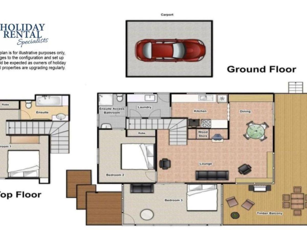 Sydney View Villa Woodford ภายนอก รูปภาพ